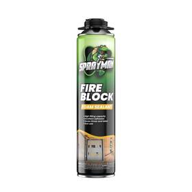 Sprayman 810108221043 Pro Fire Block Foam Gun 20 Oz 1 Pack