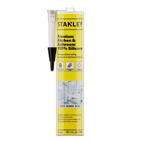 Sxse1050us-ktcnbath Stanley 810125460166 Premium Kitchen&bathroom 100% Silicone White Neutral Cure 10.1 Fl 1 Pack