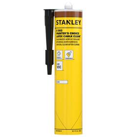 S502 Stanley 810125463068 Painters Choice Latex Caulk Clear 10.1 Oz 1 Pack
