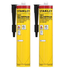 2700 Stanley 810125467868 F High Temperature Sealant Fireplace And Stove 2 Pack