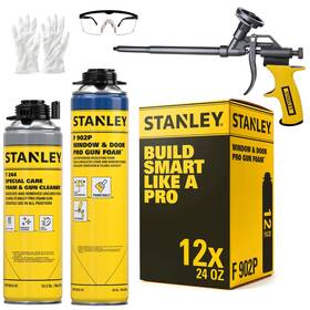 1fgc1sg-24oz-12p-m Stanley 810125467943 F902p Pro Gun Foam 24oz Window And Door 12 Pack - Included Set