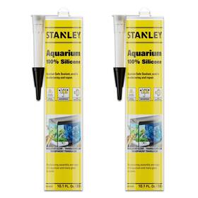 Trclear-10.1oz-2p-m Stanley 810125469169 Aquarium 100% Silicone - Translucent Clear 10.1 Fl Oz