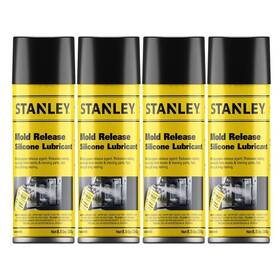 Stanley 810125469381 Silicone Mold Release Spray - Silicone-based Agent 4 Pack