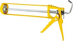 Yellow-7tr  Stanleychem Pro-cg3-caulkg 10 Oz Caulking Gun 1400n Push No Drip Steel Carriage Aluminum Handle