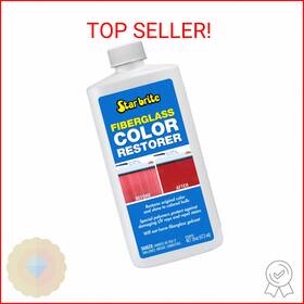 Star Brite 081816pw Fiberglass Color Restorer - Specially Formulated For Colored Boat Hul