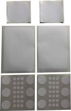 Stepsaver Products 313085613691 Self-adhesive Vinyl Siding Repair Patch Kit White