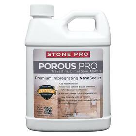 Stone Pro 814052010043 Porous Sealer 1 Quart 32 Fl Oz For Sealing Travertine L