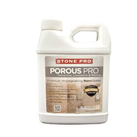 Stone Pro 850016430281 Stonepro Porous Sealer 1 Quart 32 Fl Oz For Sealing Travertine Limes