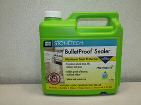 Stonetech 720912056215 Bulletproof Sealer 1 Gallon Microban Stone Tile Masonry Grout Laticret