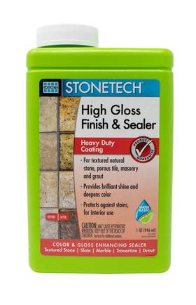St311-0632 Stonetech High Gloss Finish Sealer 31.98 Fl Oz Water Based Enhancing