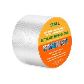 Dj-10-1000w Sunll Butyl Sealant Tape 4 Inch W X 33ftl Upgraded Leak Proof Waterproof Duct Str