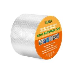 Dj-10-500w Sunll Butyl Seal Tape 4 Inch W X 16ftl Upgraded Leak Proof Waterproof Duct Strip