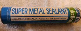 Super Metal Sealant 187086001081 High Strength Adhesive Water Resistant Color Aluminum Gray
