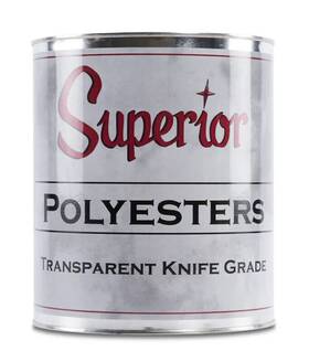200-00010-12 Superior Stone Products Polyester Adhesive Transparent Knife Grade - Gallon 200-00010-12 Superior Stone Products Polyester Adhesive Transparent Knife Grade - Gallon