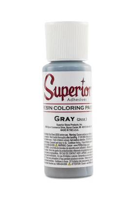 200-35190-74 Superior Stone Products Adhesives Resin Coloring Paste - Gray 2 Oz