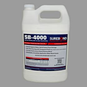 Sb-4000 Surebond Water Repellent And Salt Blocking Penetrating Sealer 1 Gallon
