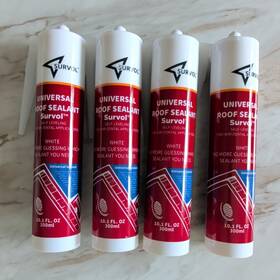 6555416 Survol Universal Roof Sealant White 10.1 Fl Oz Lot Of 4 Exp 08/2025
