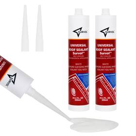 Survol 727238970515 Selfleveling Lap Sealant Kitchen Bath Window And More White 2 Pack