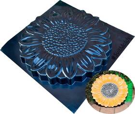 Svitmolds 145254938561 Betonex Sold 1 Mold Flower Stepping Stone Concrete Cement Mould Garden Path F