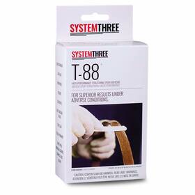 Systemthree 695641483017 System Three T-88 Epoxy Adhesive 0.5 Pt Bottle Amber
