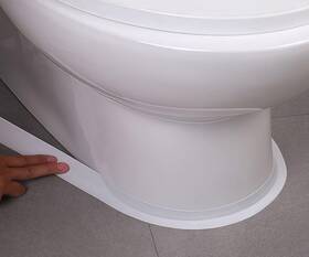 W-65d-w8s Szjxsdz White Caulk Tape Peel And Stick Waterproof Self Adhesive Sealing For Bathroom