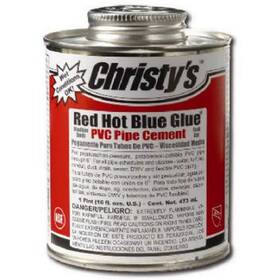 T Christy Enterprises 044752100168 16 Oz Pvc Cement Rh-rhbg-pt For Plumbing Pipe Repair Adhesive Solution