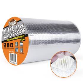 Tapebear 695638630998 Butyl Waterproof Sealant Tape 8in X 33ft For Rv Roof Boat And Pipe Repair