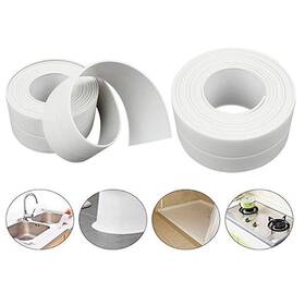 Tape-0728 Tazanma 2 Pack Caulk Strip Sealing Pe Self Adhesive Waterproof Tape For Bathtub