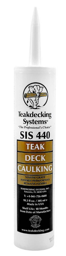 Tds300wt Teakdecking Systems - 10oz Marine Caulk Cartridge White Premium Quality
