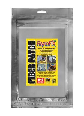 6121969es Tear Mender 188170000546 Rapidfix - Uv Fiber Repair Patch 6 Inch X 9