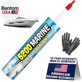 Technology Co.. Ltd 744759270887 Crystal Clear 5200 Marine Sealant - Uv-resistant Waterproof Adhesive For