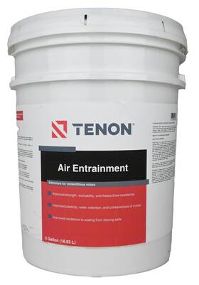 Tenon 037826208792 Air Entrainment - Concrete Additive Admixture For Reinforceme
