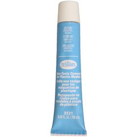 Plastic-.625oz Testors 075611352107 Non-toxic Cement For