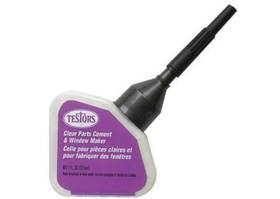 281217 Testors 1oz. Clear Parts Cement And Window Maker With Applicator 6cd/bx