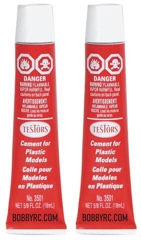 Tes3501x Testors Plastic Cement Value Pack New Version