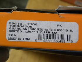 29616-7100 Timken New - Large Bore Seal 296167100 Garlock Klozure