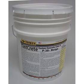 Gra-p38-1210 Tintcrete Concrete Mix 65 Lb Pail Gray 1 Day Full Cure Time