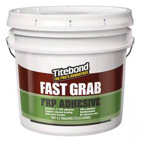 Titebond 445031315304 448 Oz. Yellow Fast Grab Frp Construction Adhesive Pail