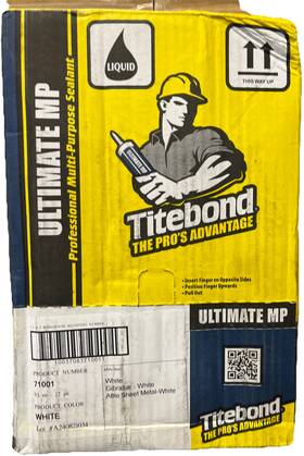 71001a Titebond Sealant 10.1 Oz Cartridge White Case Of 12