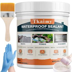 Tkaimy 635412008513 1 Quart 32oz Invisible Waterproof Agent Transparent Coating For