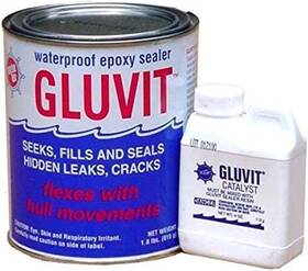 Rm330k Travaco 744759800282 Marine-tex Gluvit Waterproof Epoxy Sealer - 2 Lbs