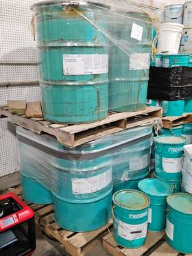 301530 Tremco Alumanation 301 53 Gallon Drums - Unused Expired Qty 6