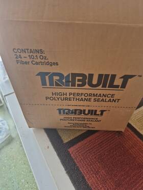 Tri-built 079239369172 Case Of 24 High Performance Polyurethane Sealant Tan 10.1 Oz