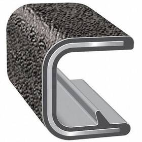 100b3x1 Trim-lok 100b3x1/16-25 Edge Alum Clip 0.23 In W 25 Ft