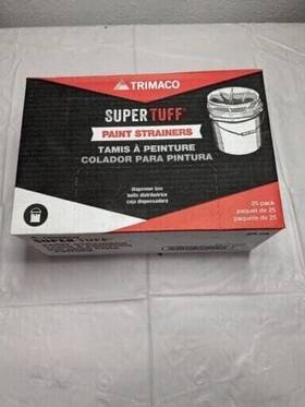 598-9645 Trimaco 1 Gal Compatible Elastic-top Paint Strainer Pk25 11511/25