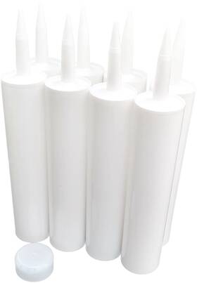 Tube A New 691034622131 Empty Fillable Plastic Caulk 300 Ml. Also Know As 10 Oz. 11 Standard
