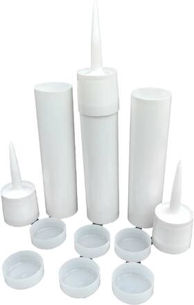 Tube A New 691034622469 Reusable Empty Caulk - Refillable Caulking Cartridge 28 Oz. 900 Ml. 3
