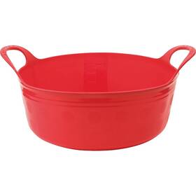 F5q-rd Tuff Stuff 5 Quart Red Plastic Flex Tub 874480005936