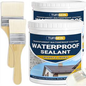 Tufinein 977350260030 Waterproof Sealant 70oz Clear Transparent Coating Water-b