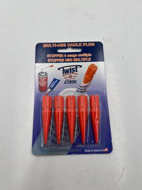 0595619 Twist-n-seal 7 Packs Of 5 - Multi-use Caulk Plug For Applicator Tool